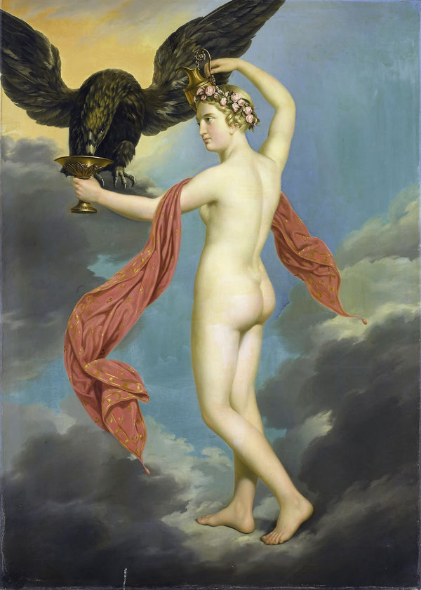 Hebe With Jupiter in The Guise of An Eagle 1820 1826