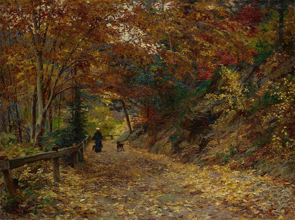 Fallendes Laub 1899