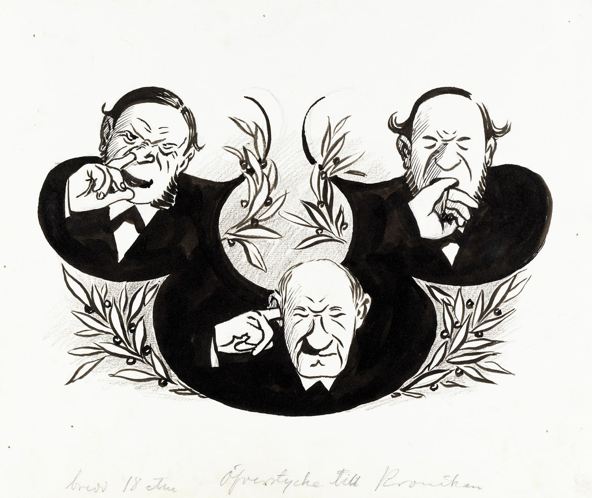 Heading for the Chronicle 1905