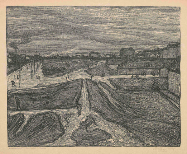 Pariser Vorstadtlandschaft 1897