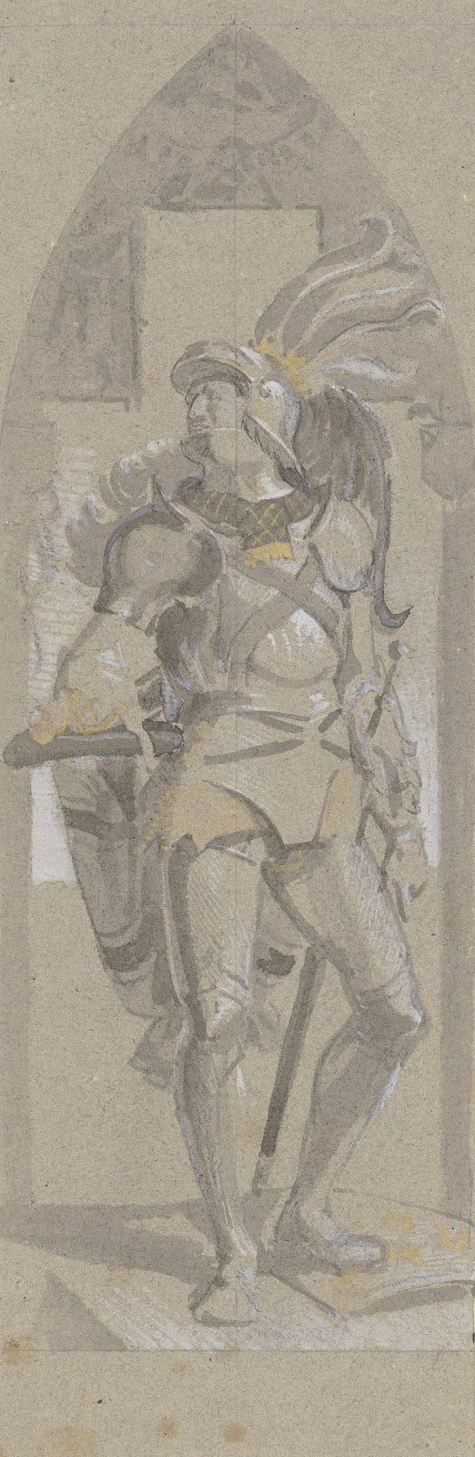 Entwurf zum Bild Kaiser Maximilians I im Frankfurter Römer