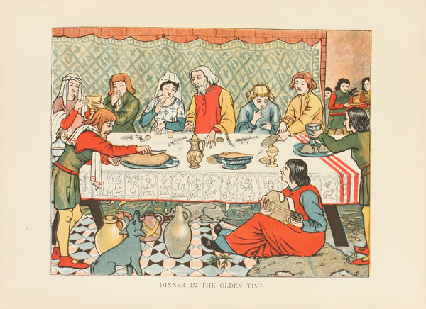 Dinner In The Olden Time 1907