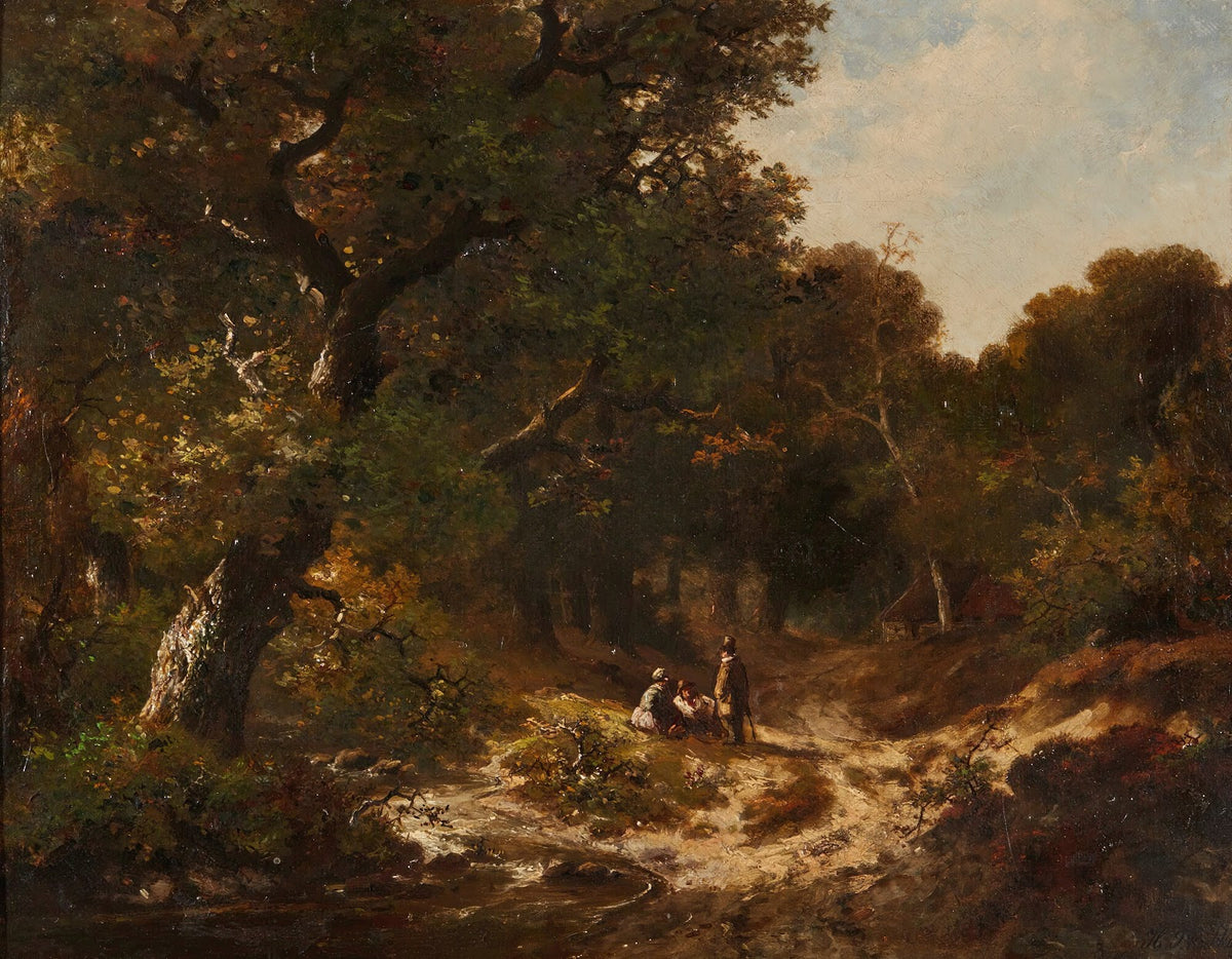 FiguresOn A Forest Path