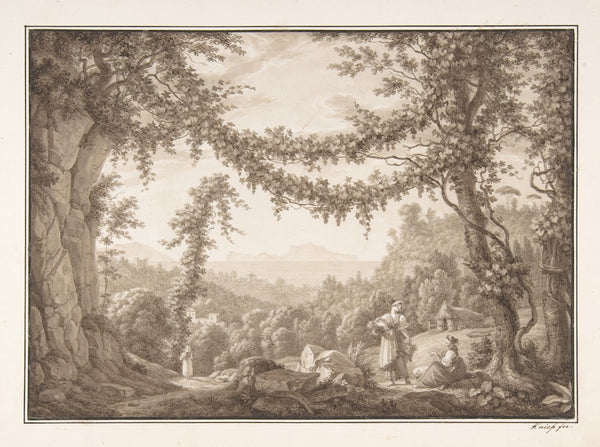 Grape Harvest at the Gulf of Naples 17701825