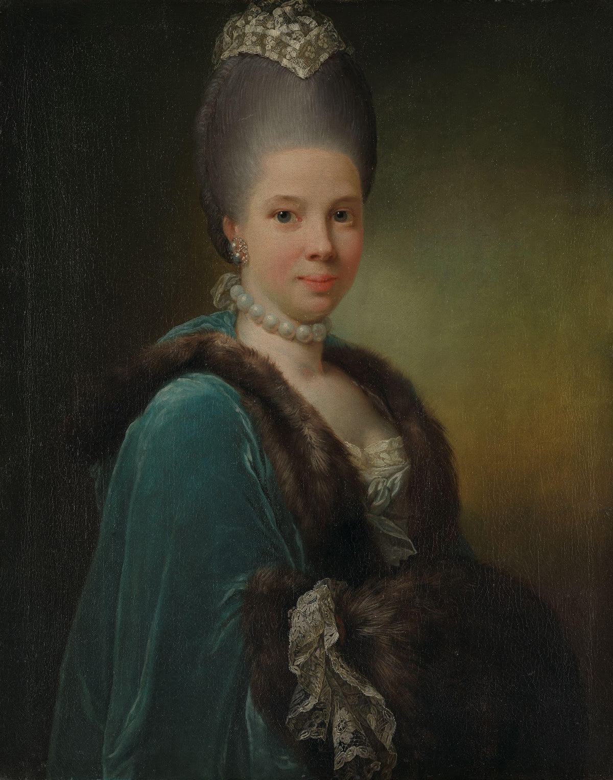 Portrait of Bodilla Birgitte von Munthe af Morgenstierne 1772