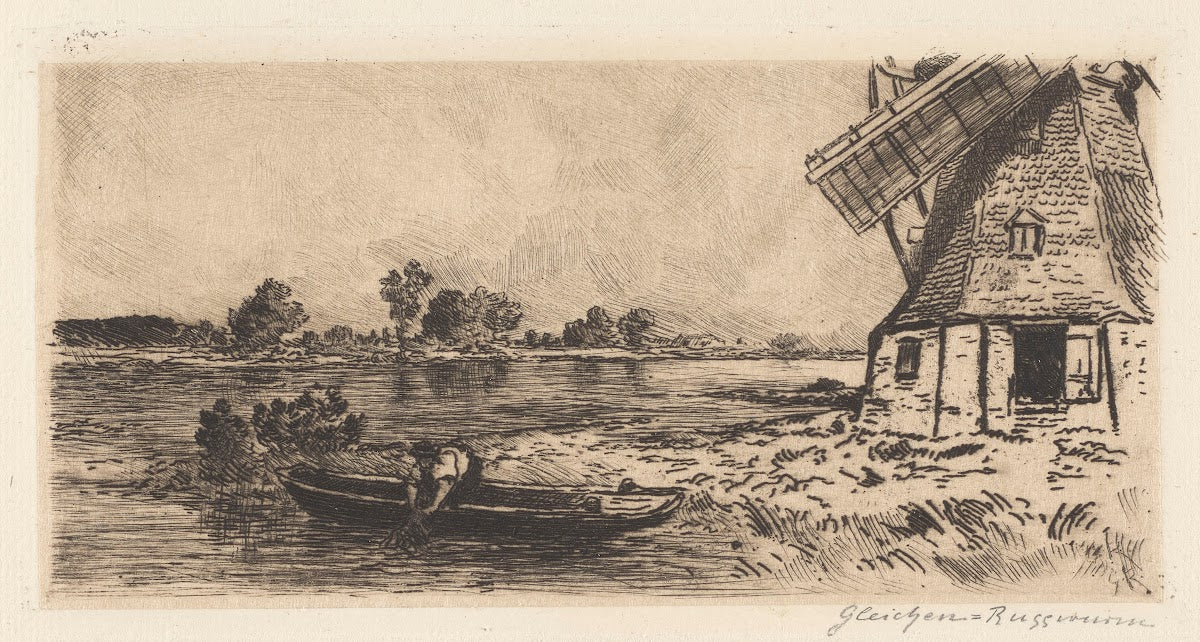 Landscape with an Angler 1888