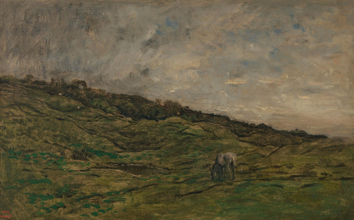 Pastures at Graves near Villerville Normandy 1875