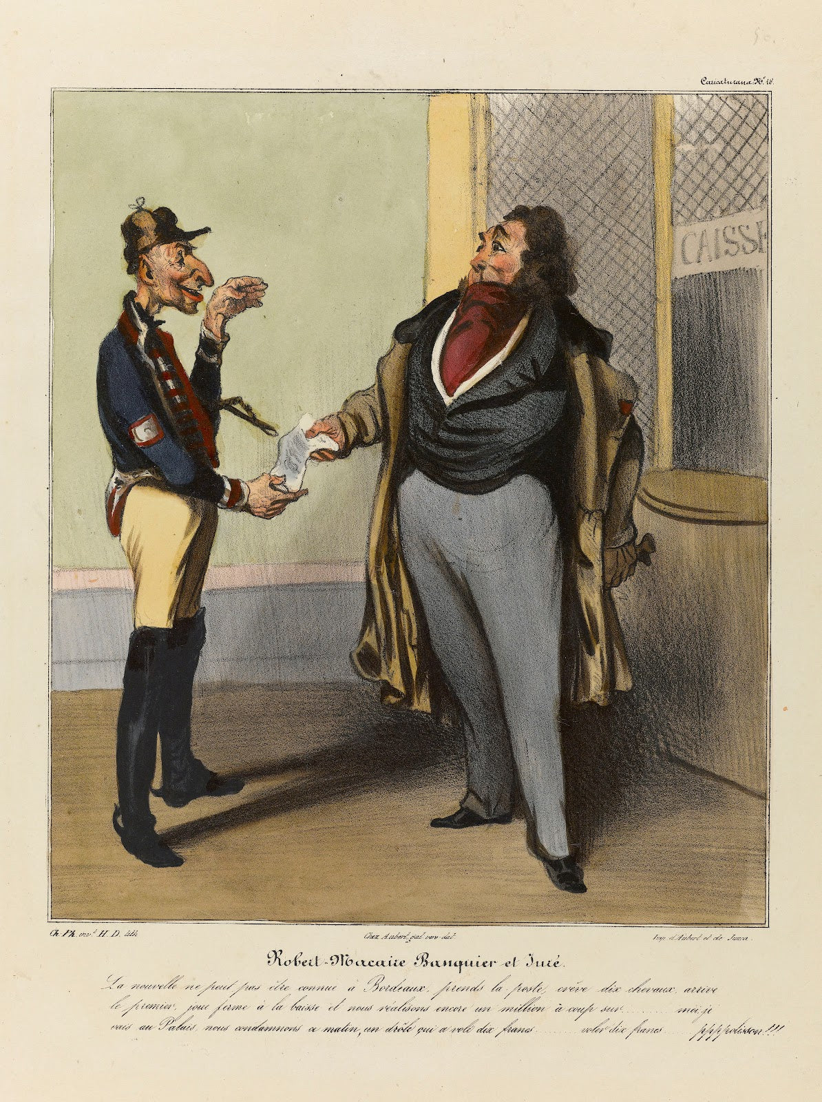 Robert Macaire banquier et juré 1836 1838