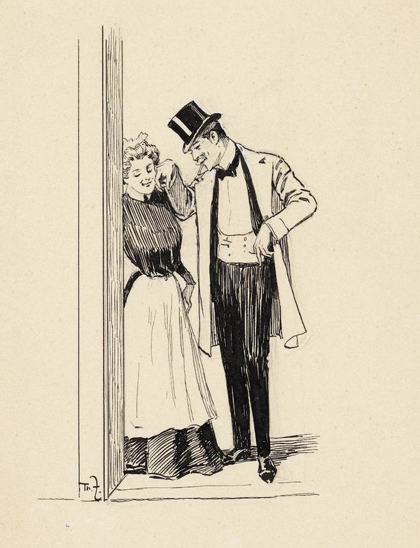 Das Stubenmädchen und der Gnädige Herr 1900
