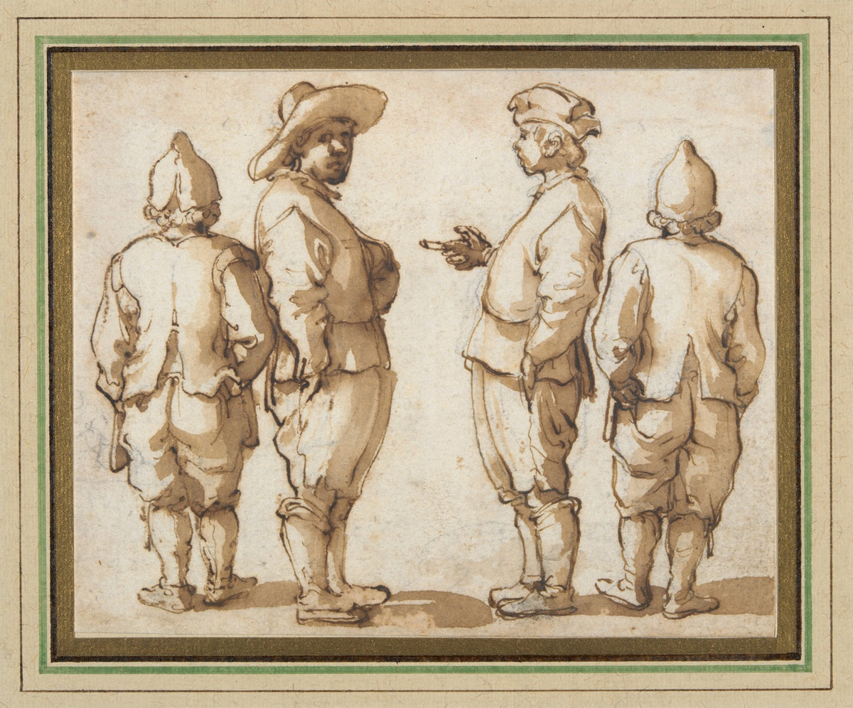 Four StandingYouths