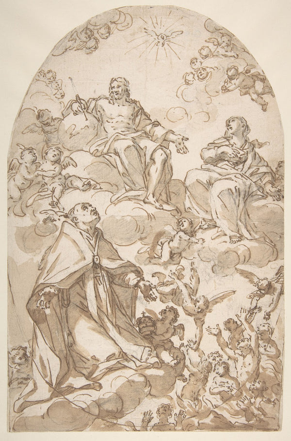 Saint Gregory the Great Interceding for Souls in Purgatory 16631731