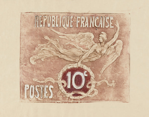 Esquisses de timbres pour un concours 10 centimes