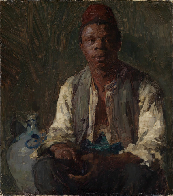 Portrait study of a black man 1911