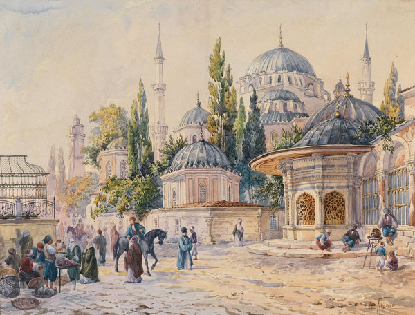 The Sehzade Mosque in Laleli Istanbul