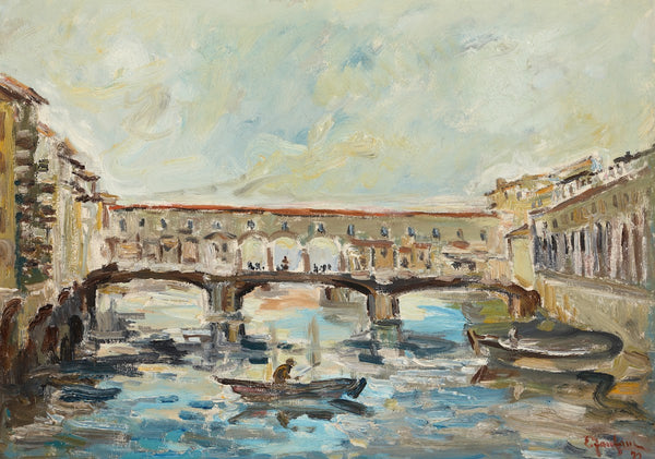 Ponte Vecchio in Florence 1972