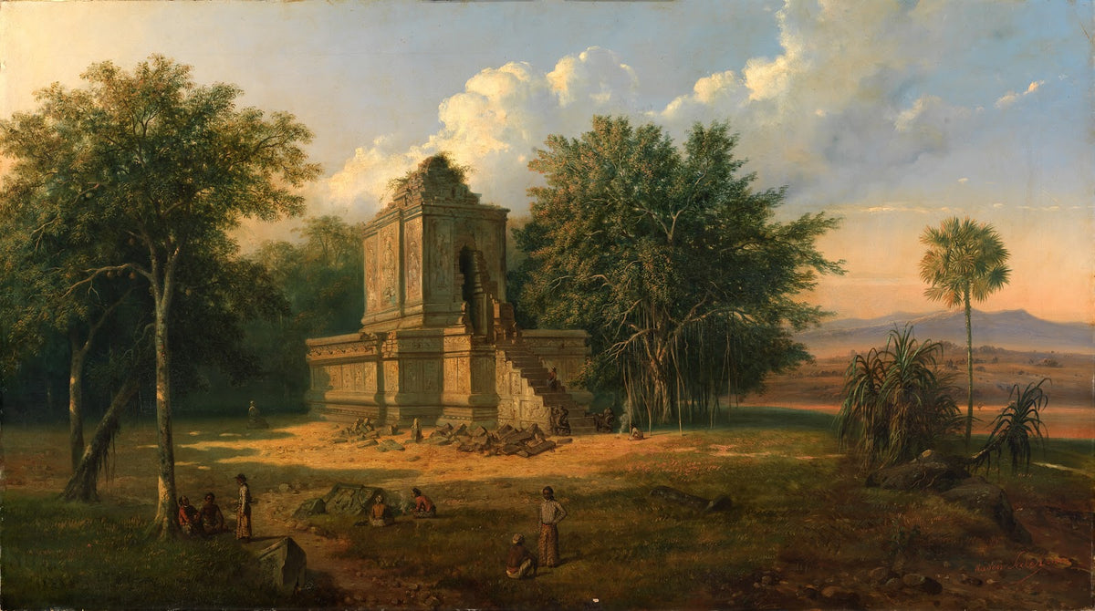 Javanese Temple In Ruins 1860