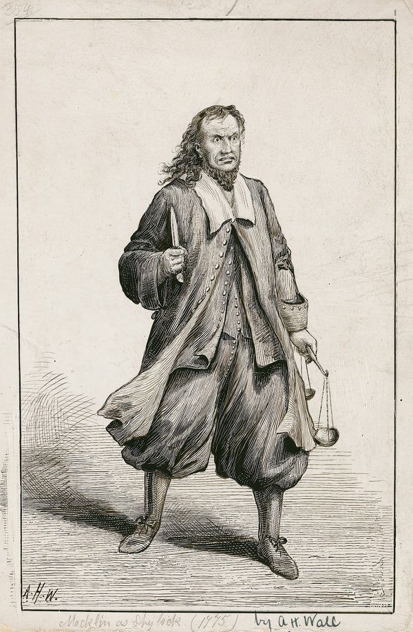 Macklin as Shylock