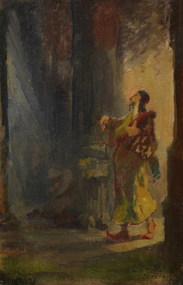 Straße in Kairo Türk findet eine Rose 1851