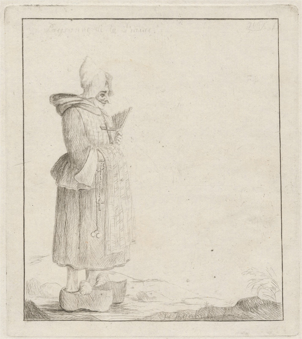 Paysanne de la France 1769 1770