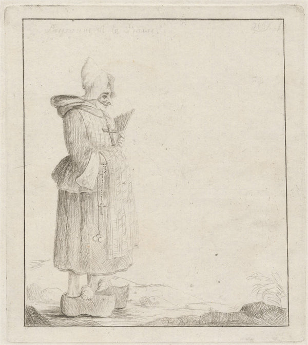 Paysanne de la France 1769 1770