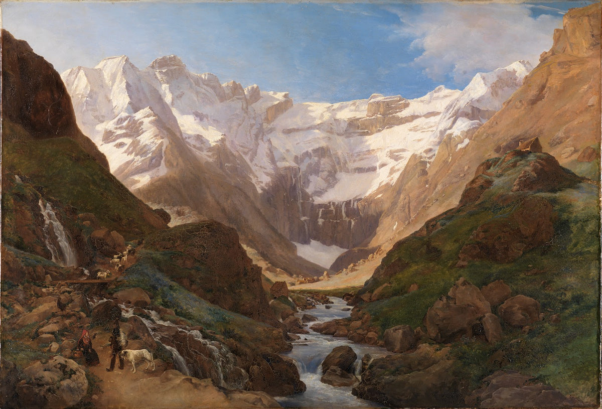 Der Zirkus von Gavarnie 1830