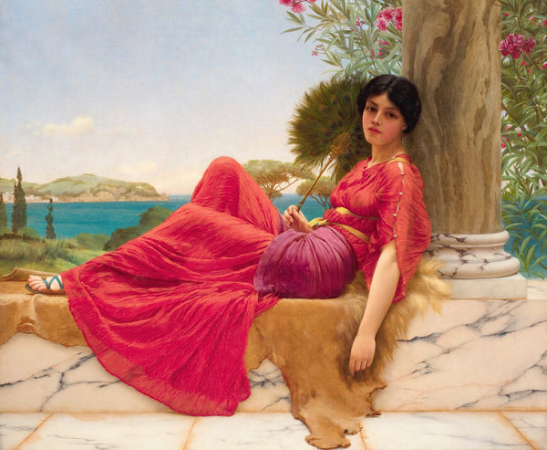 Leaning Against A Column 1901