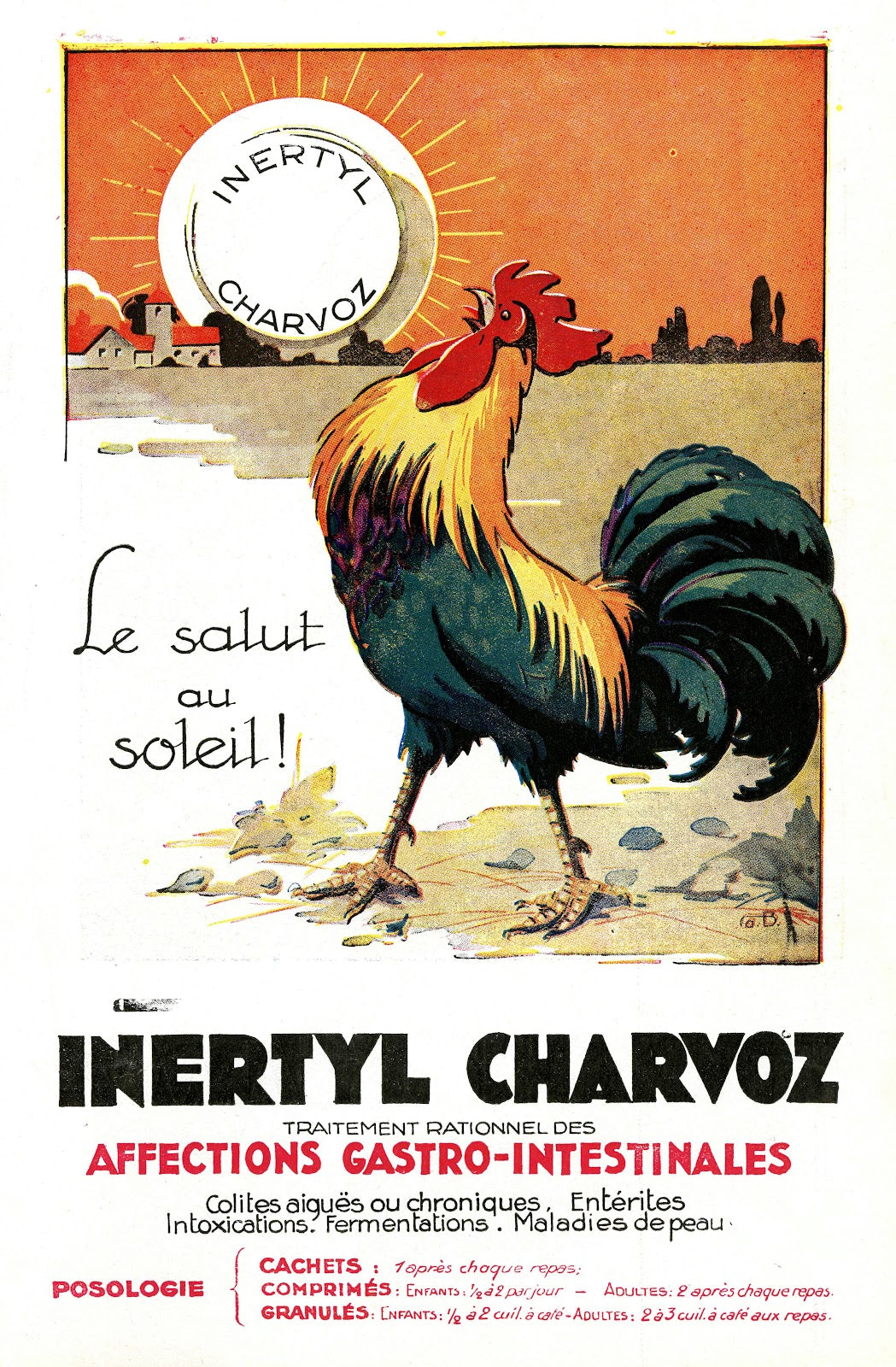Inertyl Charvoz 1910 1950