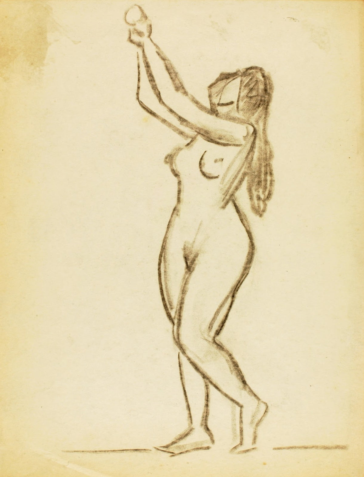Standing Female Nude
