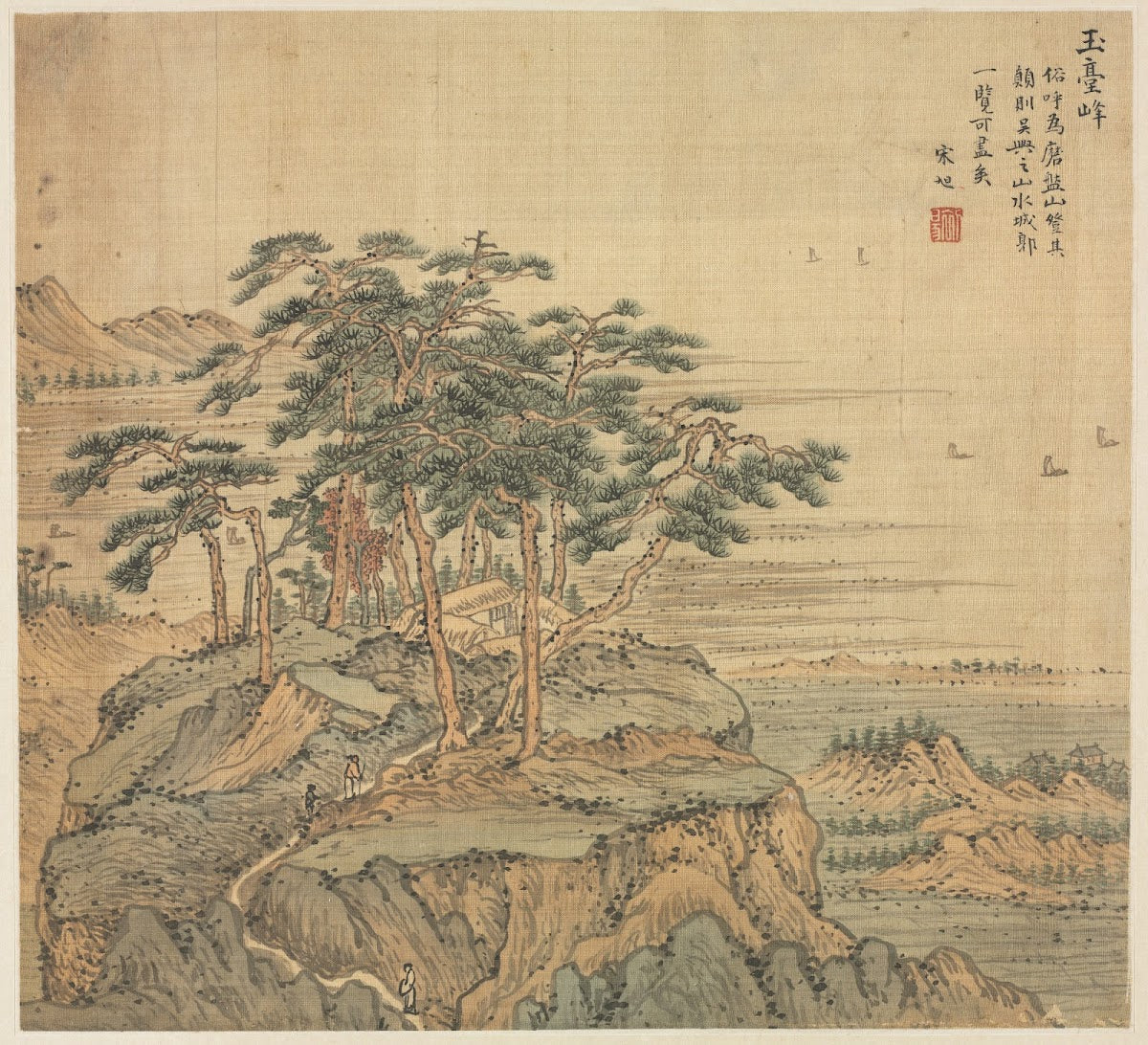 Yutai Peak Jade Terrace Peak c 1588