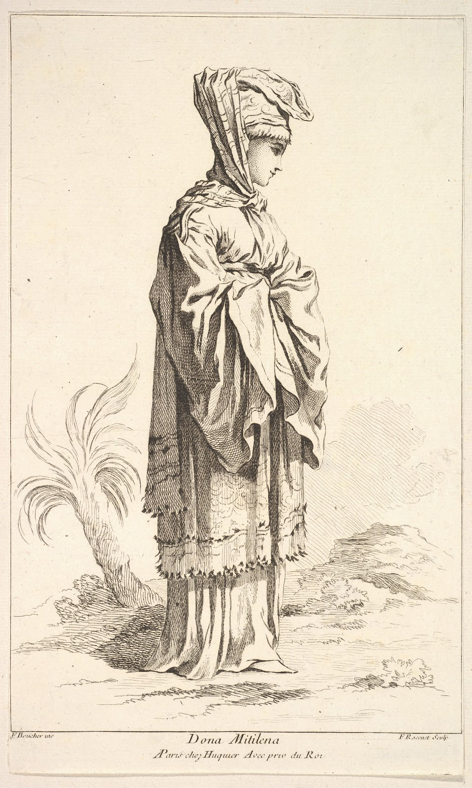 Dona Mitilena plate 3 18th century