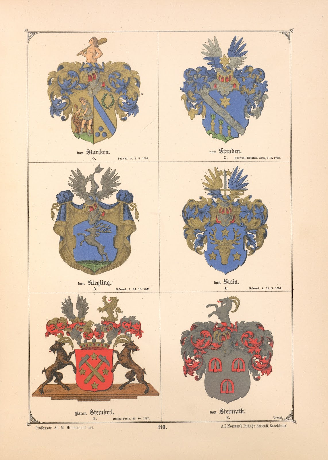 Baltisches Wappenbuch Pl098 1882