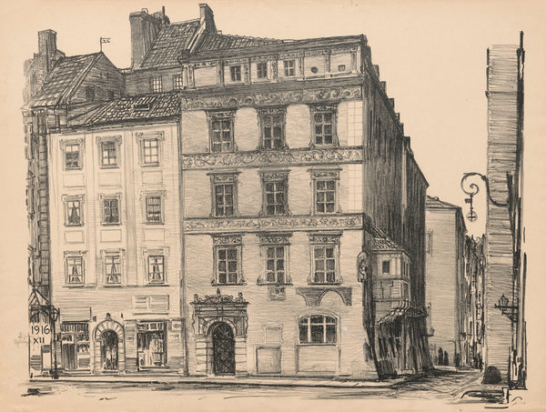 Townhouse of the Princes of Mazowsze 1916