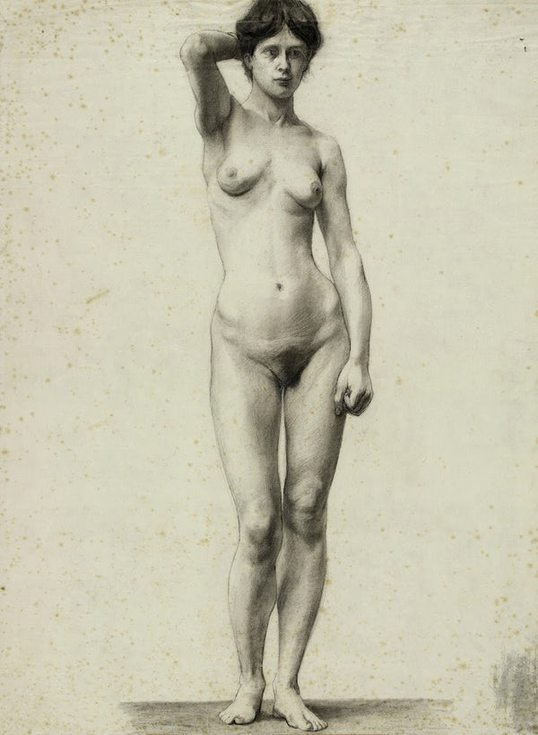 Le modèle Renée Danjou Nu en pied 1896