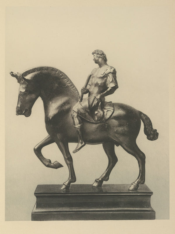 Equestrian Figure Leonardo Da Vinci Florentine School 1910