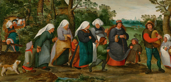 The procession of the bride 16th century