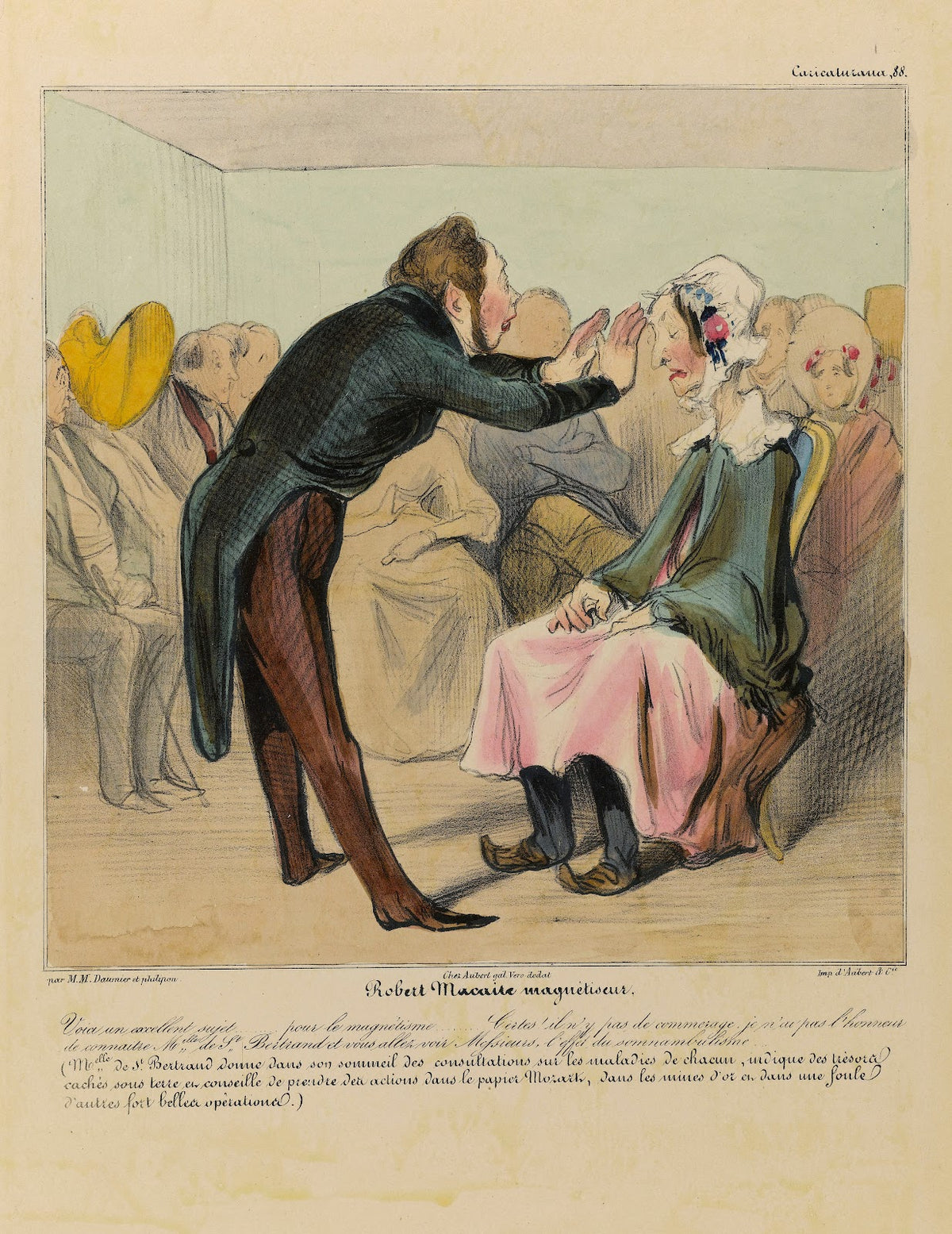 Robert Macaire magnétiseur 1836 1838