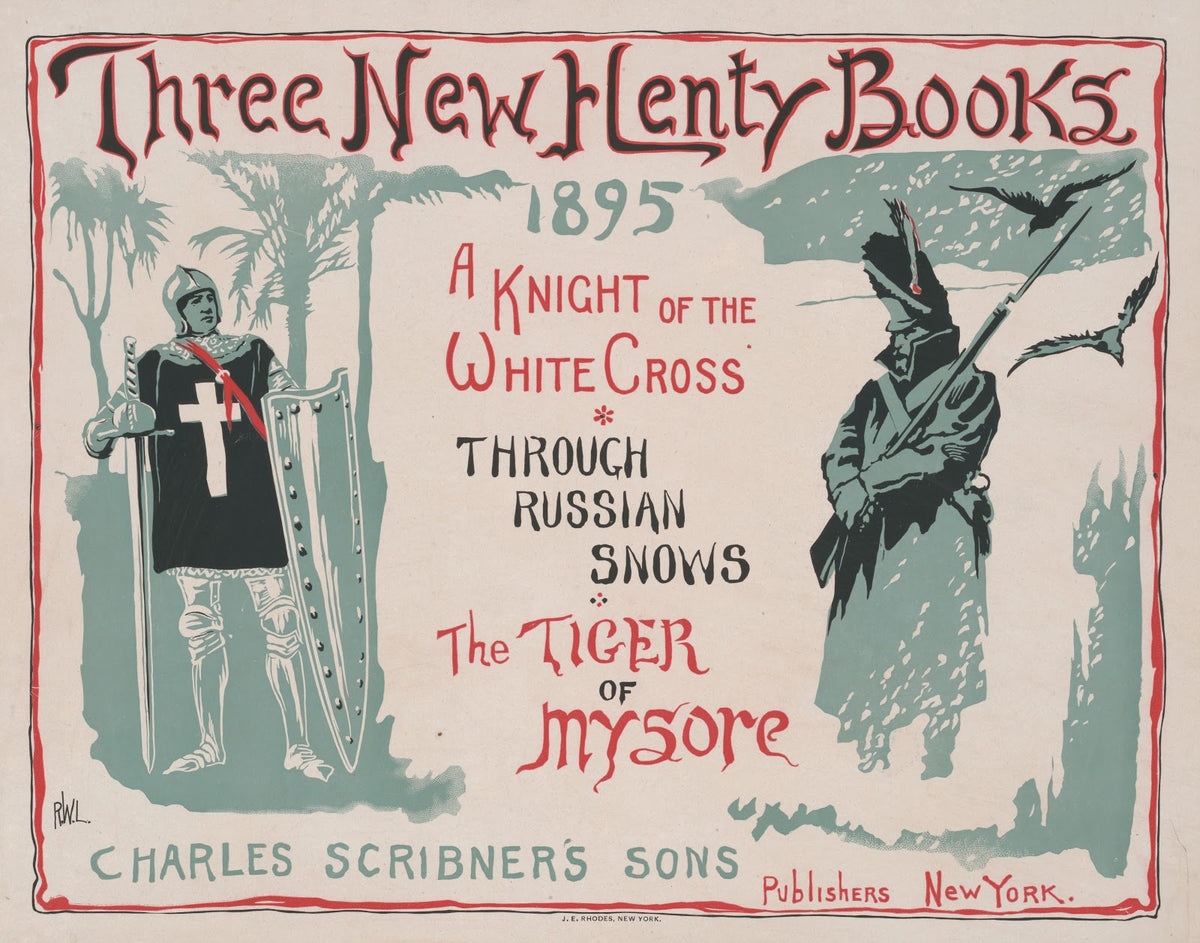 Three new henty books 1895