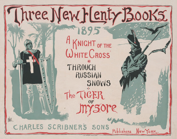 Three new henty books 1895