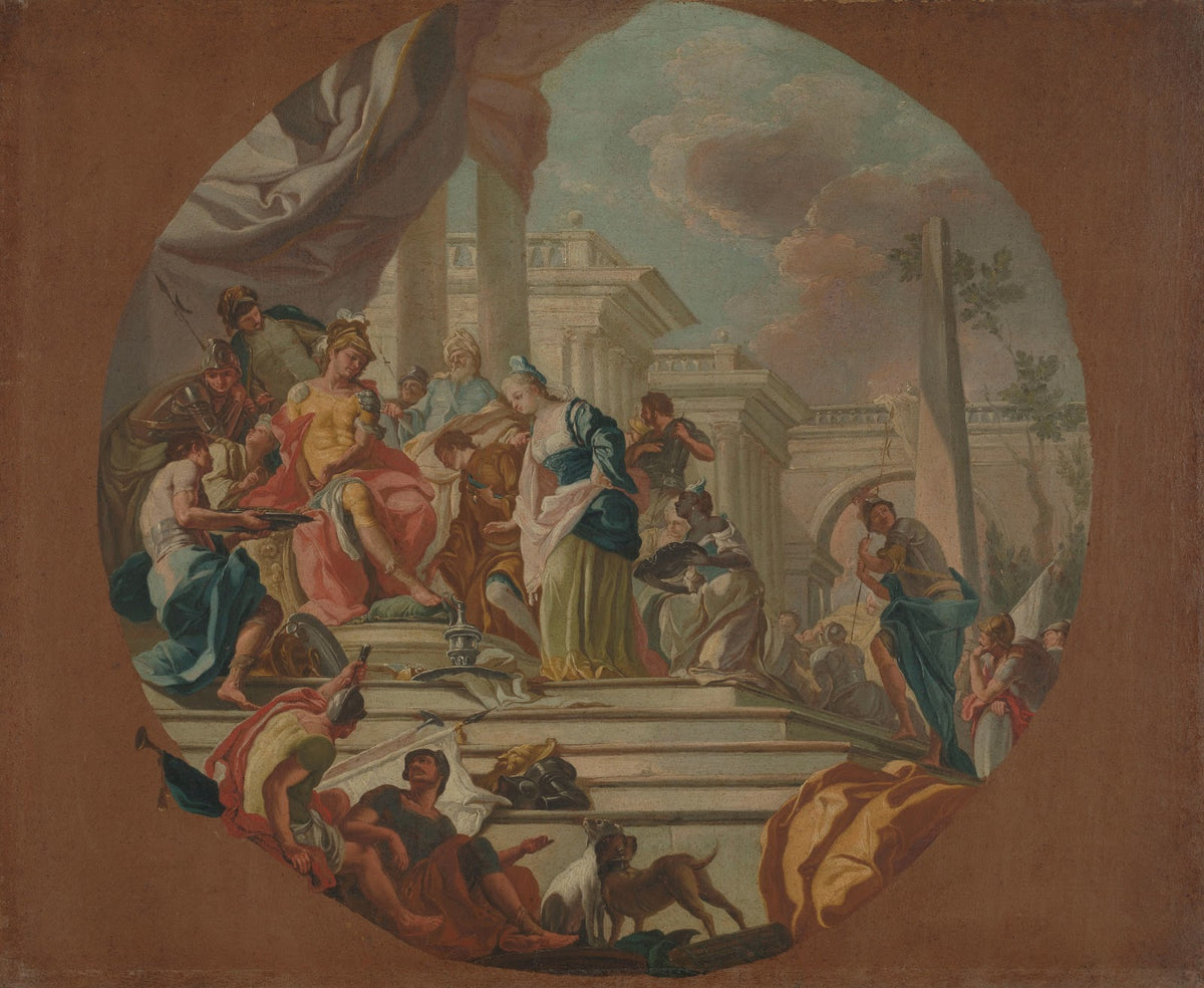 The Continence of Scipio 1765 1770