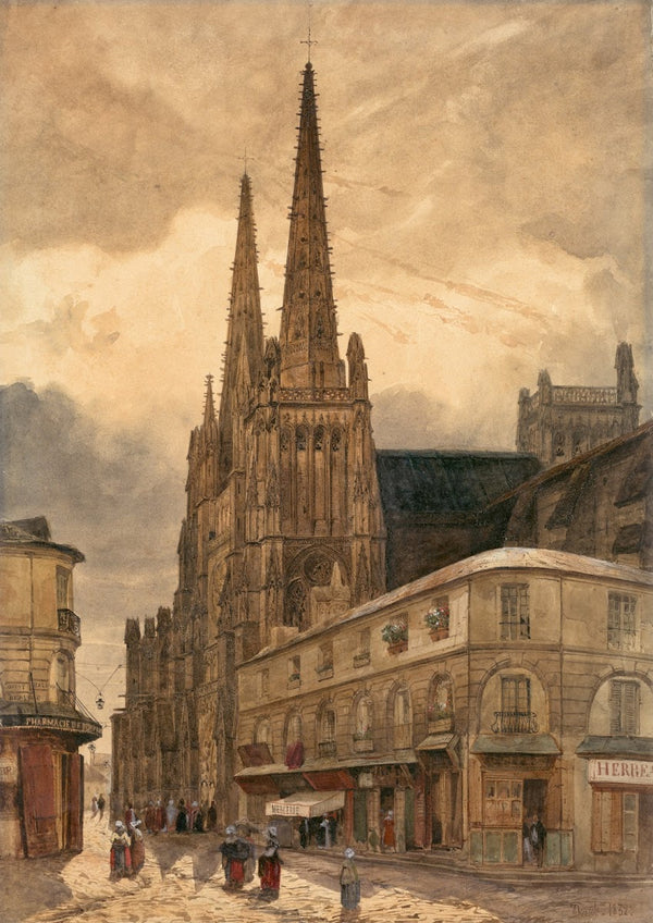 Cathédrale Sainte André de Bordeaux 1832