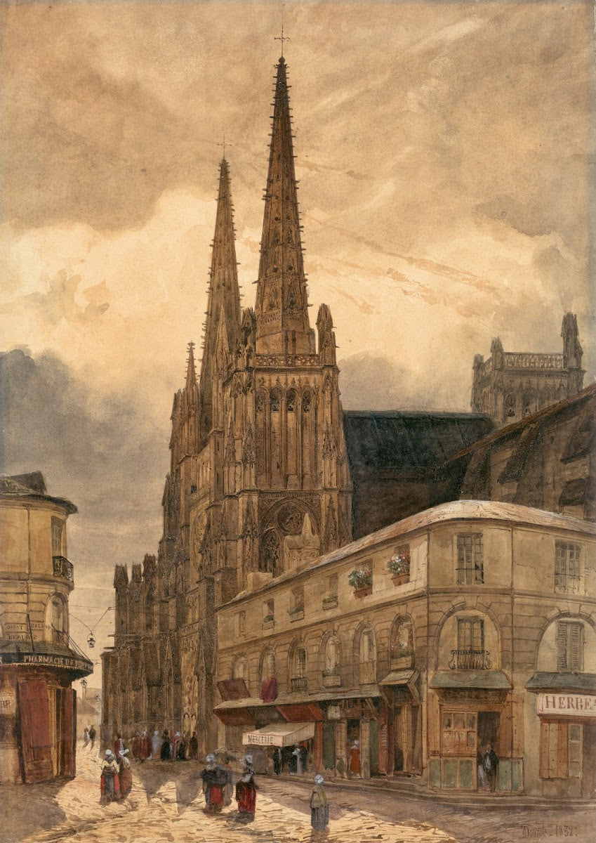 Cathédrale Sainte André de Bordeaux 1832
