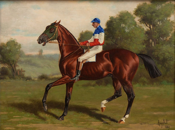 Eurus with Jockey Up 1889