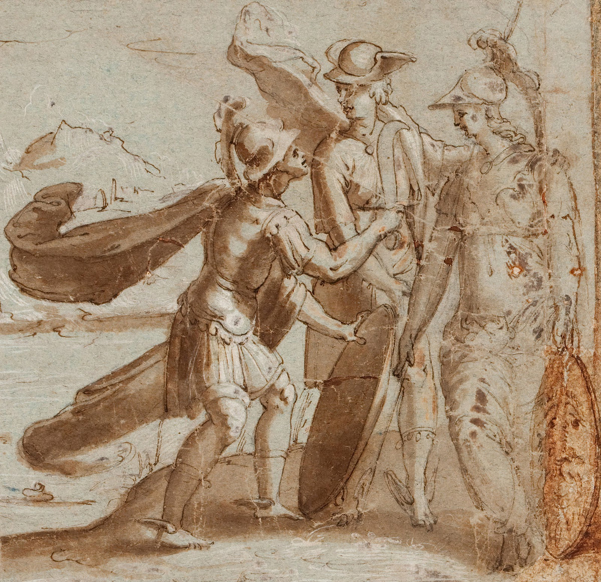 Mars Mercury and Minerva