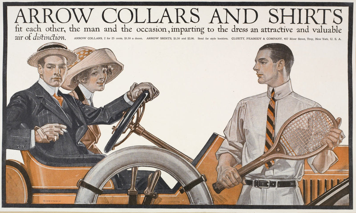 Arrow collars shirts 1912