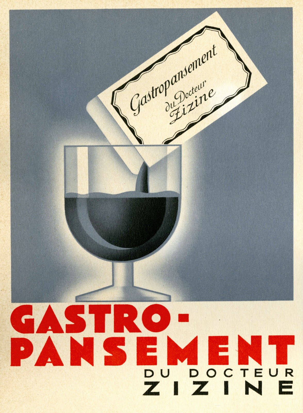 Gastro pansement 1910 1950