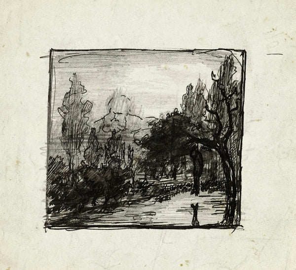 Paysage avec une grande figure humaine 1889