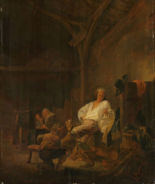 An officer in billeted quarters 1640 1647