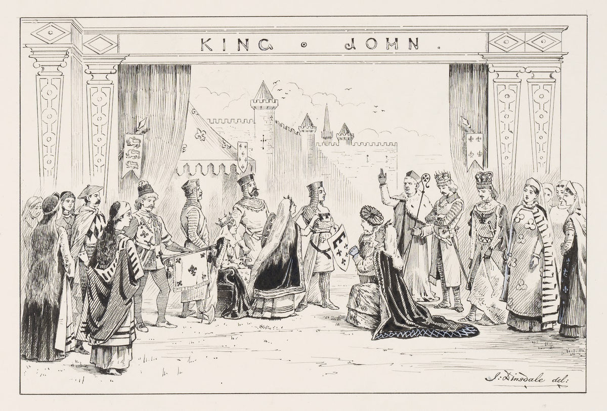 King John a setting for the Shakesperean show