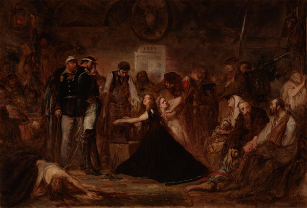 Polonia 1863 Poland Enchained 1864