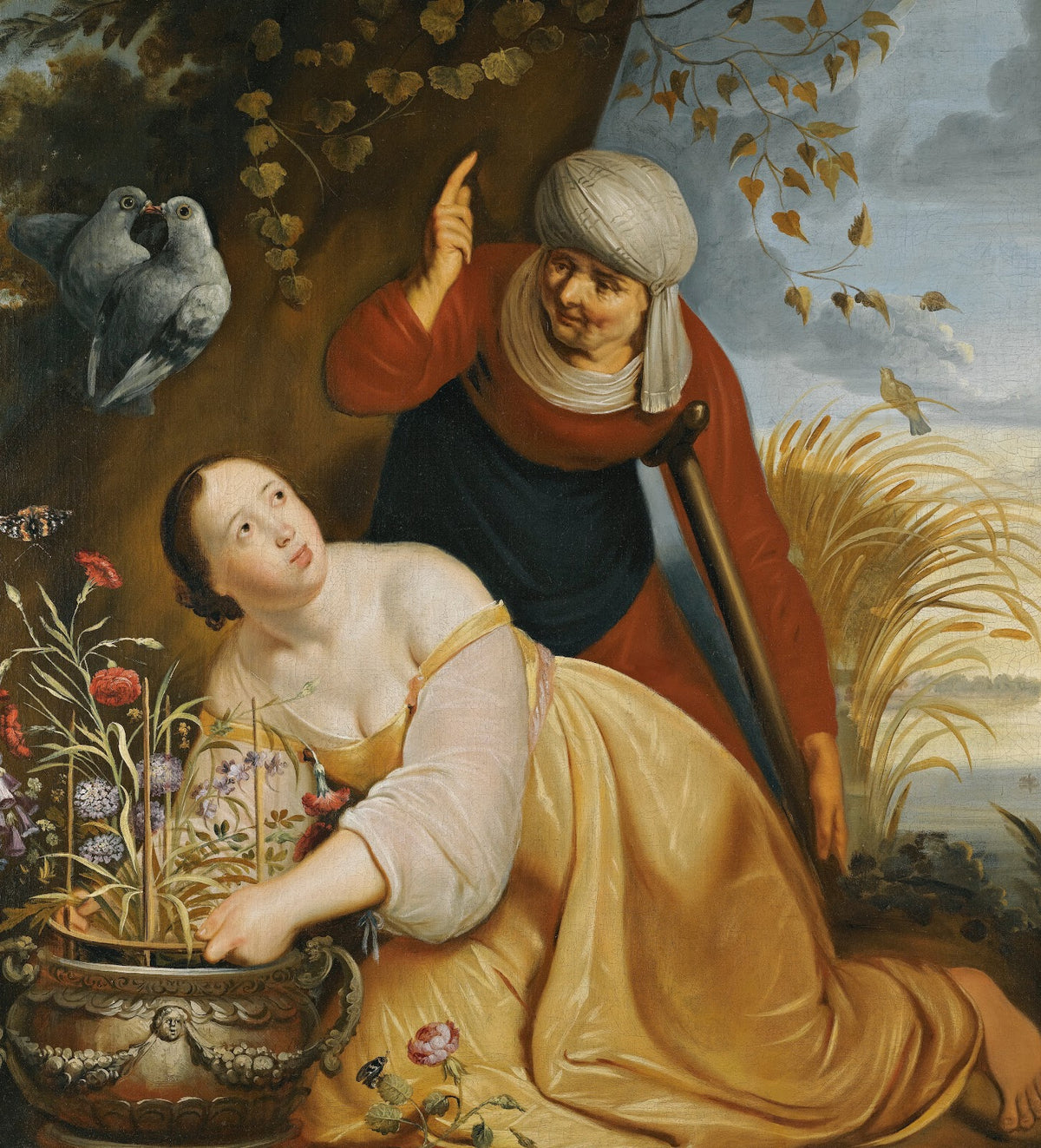 Vertumnus And Pomona 17th Century